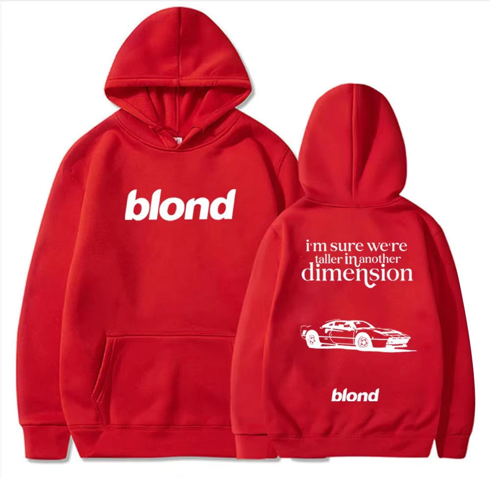 Blond Hoodie Frank Ocean White Ferrari Sweatshirt