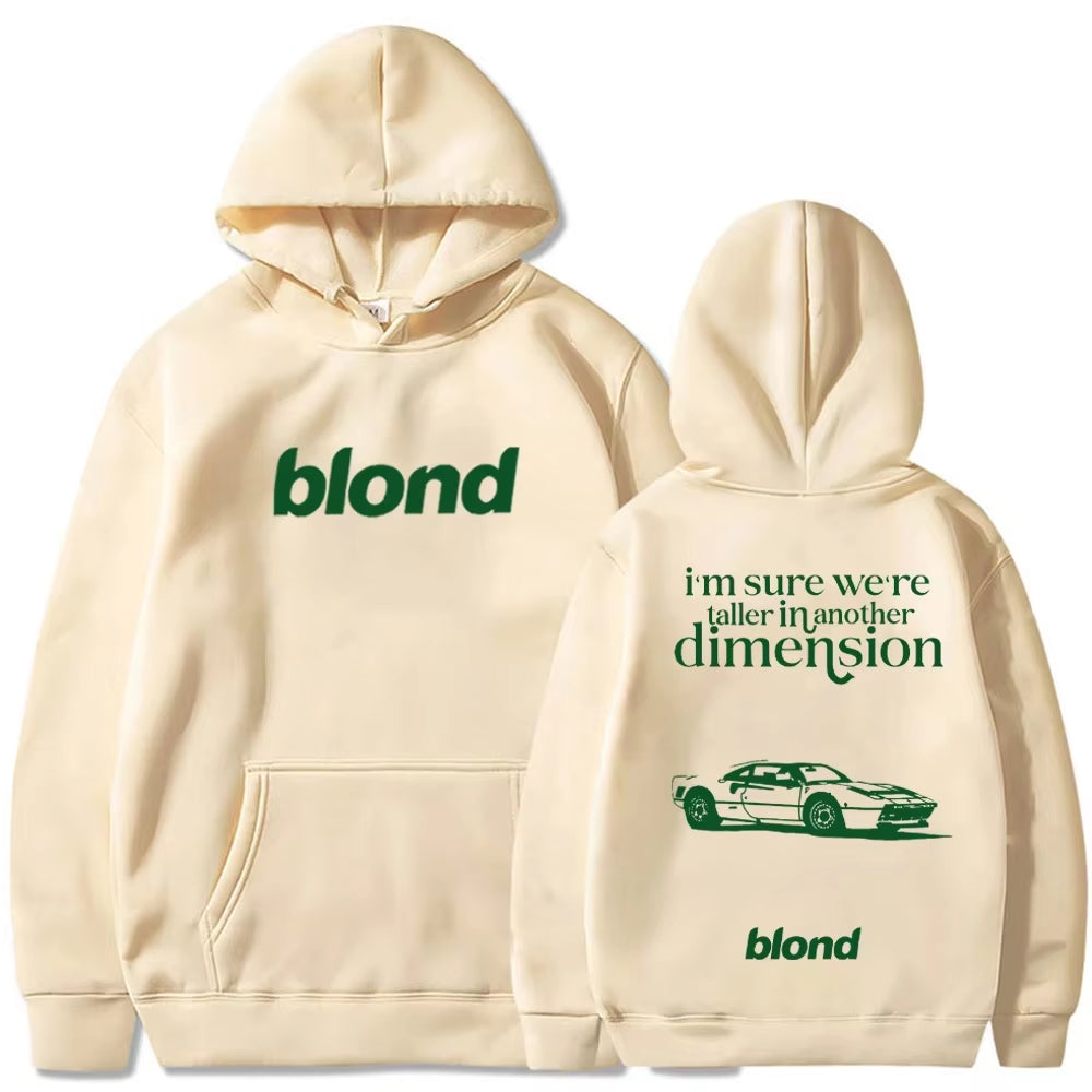 Blond Hoodie Frank Ocean White Ferrari Sweatshirt