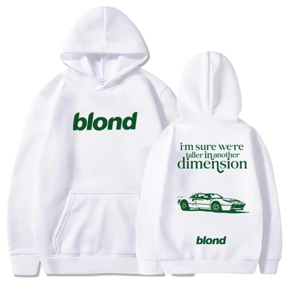 Blond Hoodie Frank Ocean White Ferrari Sweatshirt